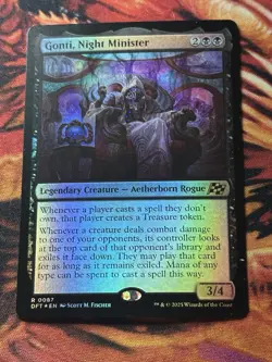 Gonti, Night Minister - Foil Aetherdrift MTG - Image 1