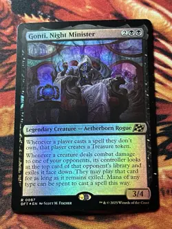 Gonti, Night Minister - Foil Aetherdrift MTG - Image 4
