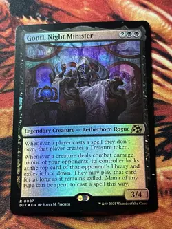 Gonti, Night Minister - Foil Aetherdrift MTG - Image 5