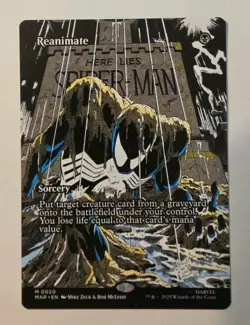 MTG - NM - Reanimate (Borderless) - Marvel: Spider-Man - #20 - Regular - Image 1