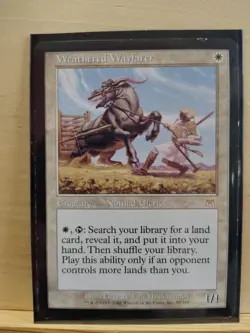 1x Weathered Wayfarer - MP - Onslaught - MTG Magic Moderately Played - Image 1