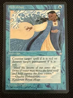 Hydroblast Ice Age Magic the Gathering Blue Instant MtG - Image 1