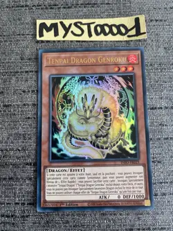 Carte Yu-gi-oh! Tenpai Dragon Genroku INFO-FR019 Ultra Rare Francais - Image 1