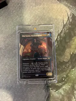 MTG Sita Varma, Masked Racer (Borderless) - Aetherdrift (DFT) #368 MTG - Image 4