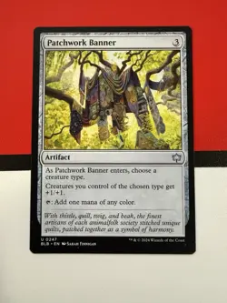 Magic: The Gathering Patchwork Banner BLB R 0247 - Image 1