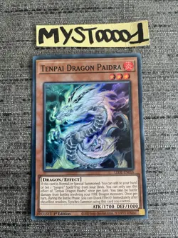 Carte Yu-gi-oh! Tenpai Dragon Paidra LEDE-EN016 Super Rare Anglais - Image 1