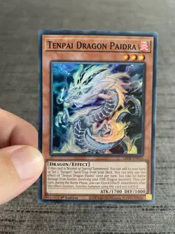 Carte Yu-gi-oh! Tenpai Dragon Paidra LEDE-EN016 Super Rare Anglais - Image 3