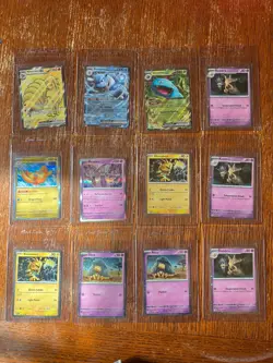 Lot Of 12 Pokemon 151 Cards! All Pack Fresh and Immediately Sleeved! Bid Now! - Image 1
