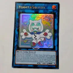 Yu-Gi-Oh Yummy Snatchy Ultra Rare jush-en022 Justice Hunters NM/MINT - Image 1