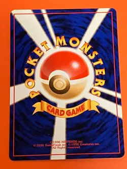 Gust of Wind No.097 Common Base Set Japanese Pokemon Card 1996 Old Back - Image 2