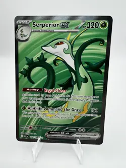 Serperior EX 156/86 - Ultra Rare - Black Bolt - Pokemon TCG NM - A4 - Image 1