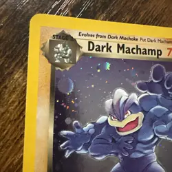 Pokemon TCG Dark Machamp 16/82 Team Rocket Holo Rare 70 HP English NM/Mint - Image 2