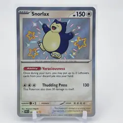 Snorlax - 202/091 - Baby Shiny - Paldean Fates - Pokemon Card - NM/M - Image 1