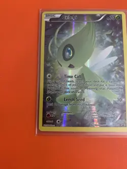 Pokemon TCG Mythical Celebi XY111 Full Art Black Star Promo Promo Card - NM - Image 5