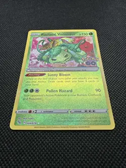 Radiant Venusaur 004/078 Pokemon Go Holo - Image 4