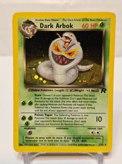 Dark Arbok 2/82 Holo Rare Unlimited Team Rocket Pokemon 1281 - Image 1