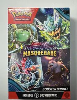 Pokemon TCG Scarlet & Violet Twilight Masquerade Booster Bundle Sealed - Image 1