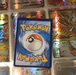 Pokemon TCG M Gengar EX Mega Full Art Promo Holo XY166 Psychic Type Card - Image 4