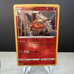 Charizard 010/078 Pokemon GO Reverse Holo - Image 1