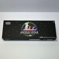 Pokemon TCG Arceus VSTAR Ultra-Premium Collection Box Only with Playmat - Image 1