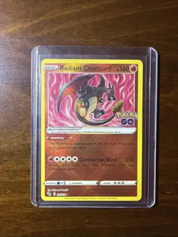 Radiant Charizard 011/078 Pokemon GO Holo - Image 1