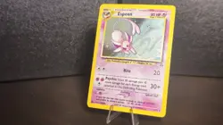 Pokemon Espeon Neo Discovery Holo Rare English Card 1/75 HP80 2001 - Image 1