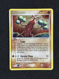 Pokemon TCG Sudowoodo 15/115 Unseen Forces Reverse Holo Stamp - Image 1