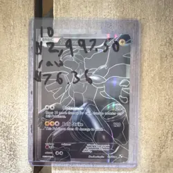 Pokemon Zekrom (114/114 Full Art Ultra Rare Holo) Black & White TCG English - Image 1