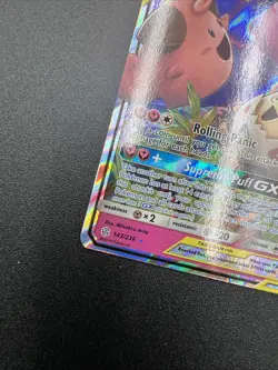 2019 Pokemon SM Cosmic Eclipse Togepi Cleffa Igglybuff Tag Team GX Holo #143/236 - Image 5