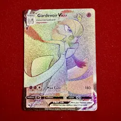 Pokemon TCG Gardevoir VMAX Champion's Path 076/073 Rainbow Secret Rare NM MINT - Image 1