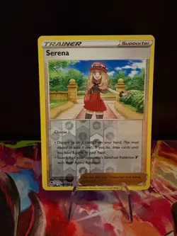 Serena 164/195 - Pokemon S&V: Silver Tempest - Uncommon Reverse Holo - NM - Image 1