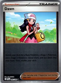 Dawn 087/094 Reverse Holo UC Phantasmal Flames NM Pokemon TCG - Image 1