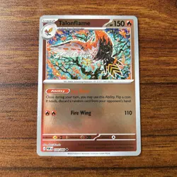 2026 Pokemon - TALONFLAME - Reverse Holo - PERFECT ORDER - 014/088 NM - Image 1