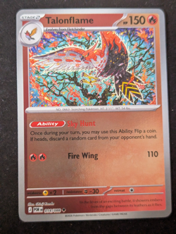 Talonflame 014/088 Reverse Holo - Shinji Kanda Art - Pokemon TCG: Perfect Order - Image 1