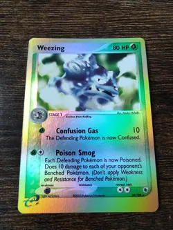 Pokemon EX Ruby and Sapphire Weezing 24/109 Reverse Holo NM-MINT - Image 1