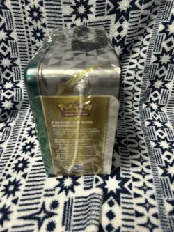 Arceus Collectors Chest Pokemon Lunchbox Tin Spring 2022 New Sealed Torn Corner 820650850202 - Image 4