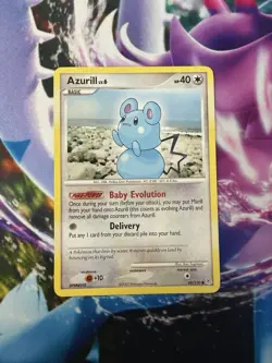 Azurill 69/130 Diamond & Pearl Basic 40 HP 2007 Common Pokemon TCG - Image 3
