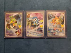 Pokemon 2026 First Partner Illustration Collection Series 1 Promos Set 40-42 - Image 1