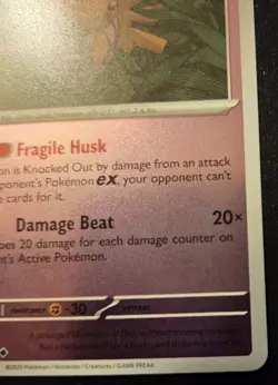 Shedinja 061/132 Reverse Holo Uncommon Mega Evolution Pokemon TCG - Image 5