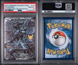 PSA 10 Zekrom Celebrations Classic Collection 114/114 Black/White Pokemon 2021 - Image 3