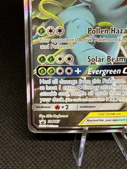 Celebi & Venusaur GX SM167 Sun & Moon Promo Tag Team Tin Pokemon TCG 2019 - Image 4