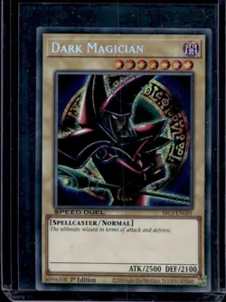 2023 Yu-Gi-Oh Speed Duel: Streets of Battle City 1st Dark Magician #SBC1-ENG01 - Image 1