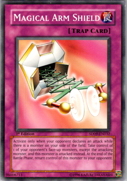 Magical Arm Shield - SD09-EN032 - Common - 1st Edition x1 - Lightly Played - Image 1