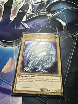 Blue-Eyes White Dragon OP28-EN001 OTS Tournament Pack 28 Ultimate Rare! Beaut - Image 2
