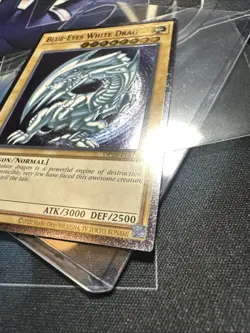 Blue-Eyes White Dragon OP28-EN001 OTS Tournament Pack 28 Ultimate Rare! Beaut - Image 5