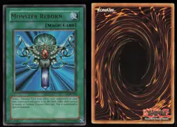 Monster Reborn LOB-118 Ultra Rare FOIL SHIFT ERROR Yu-Gi-Oh - Image 3