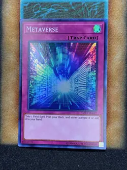 Yugioh Metaverse OP11-EN012 Super Rare LP - Image 1