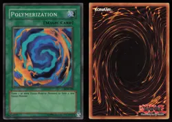 Polymerization LOB-059 Super Rare The Legend of Blue Eyes White Dragon Yu-Gi-Oh - Image 3
