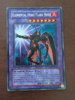 Elemental Hero Flare Neos - DP03-EN013 - Rare - 1st Edition - YuGiOh - Image 1