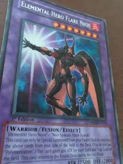 Elemental Hero Flare Neos - DP03-EN013 - Rare - 1st Edition - YuGiOh - Image 3